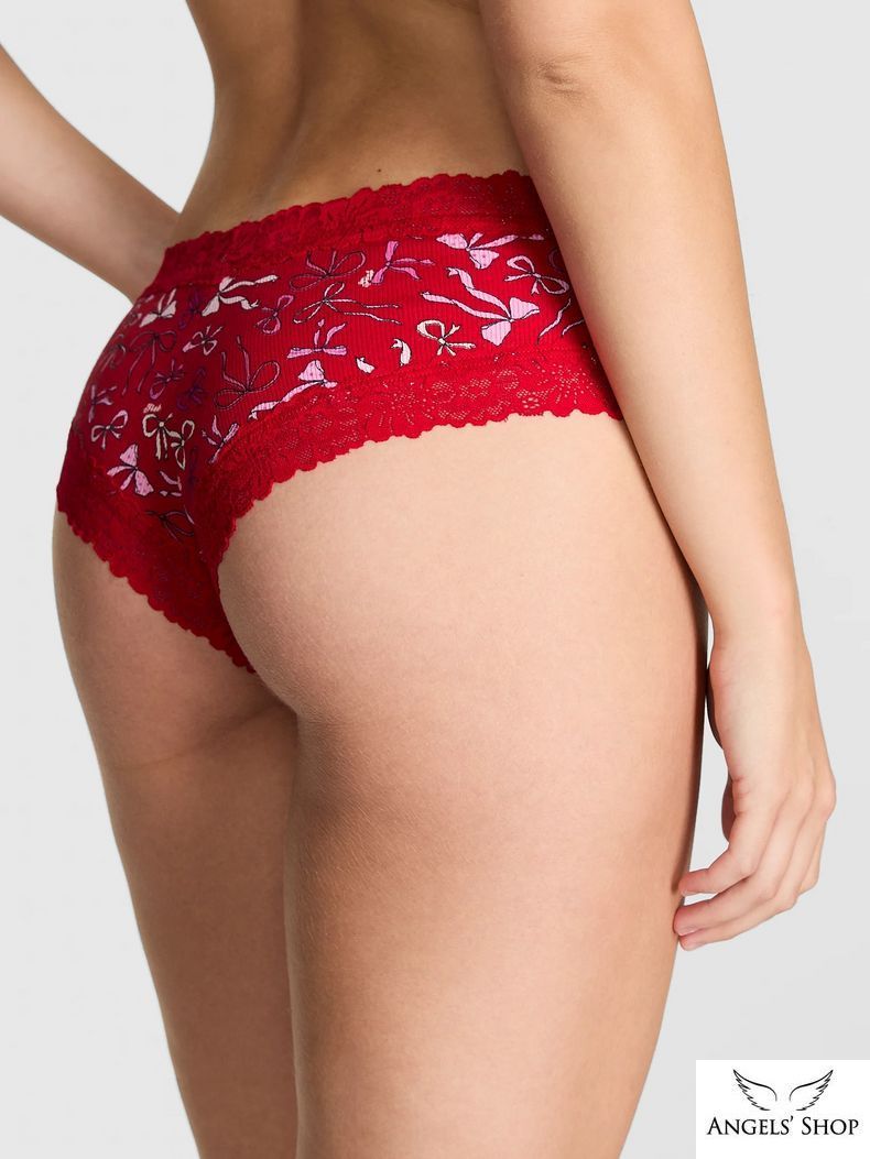 Трусики-чіки Lace-Trim Cheeky Panty