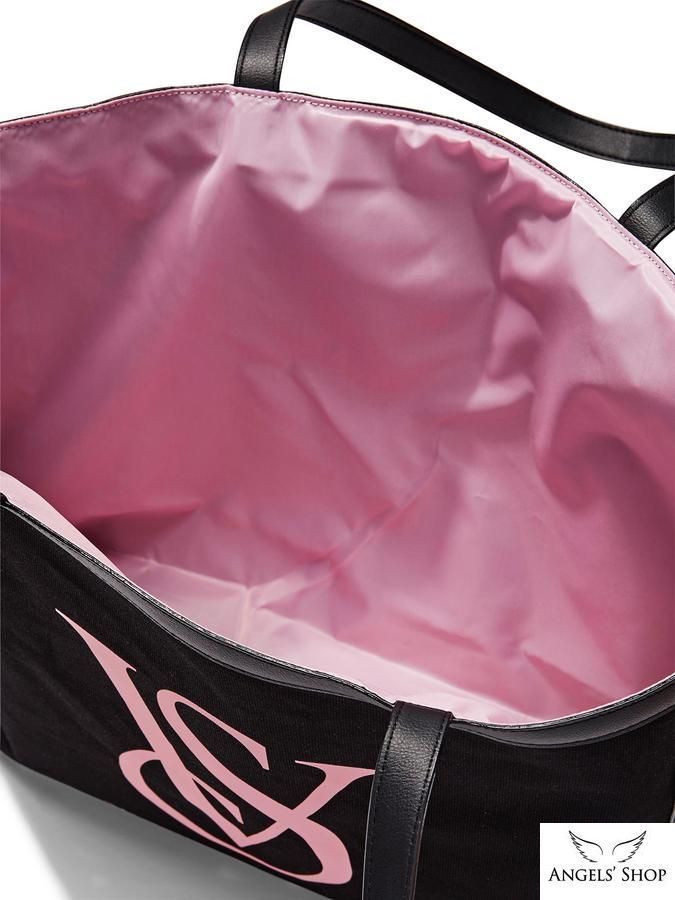 Сумка Logo Tote Black Victoria's Secret