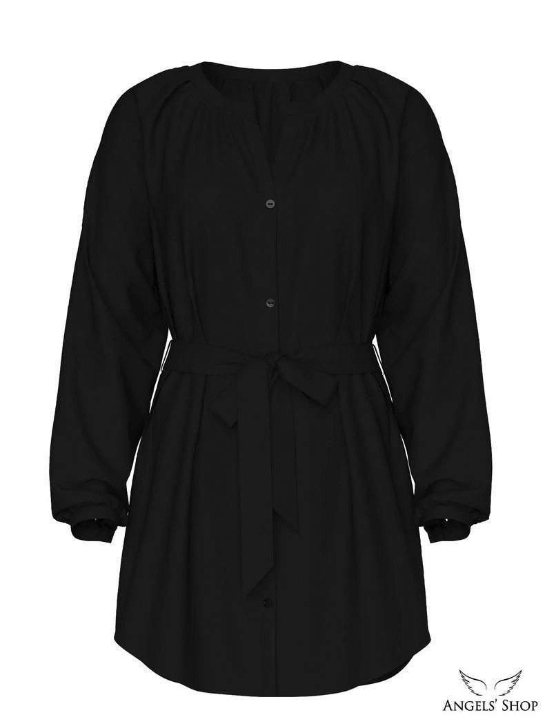 Рубашка-платье Beachwear Linen Easy Button-Up Dress