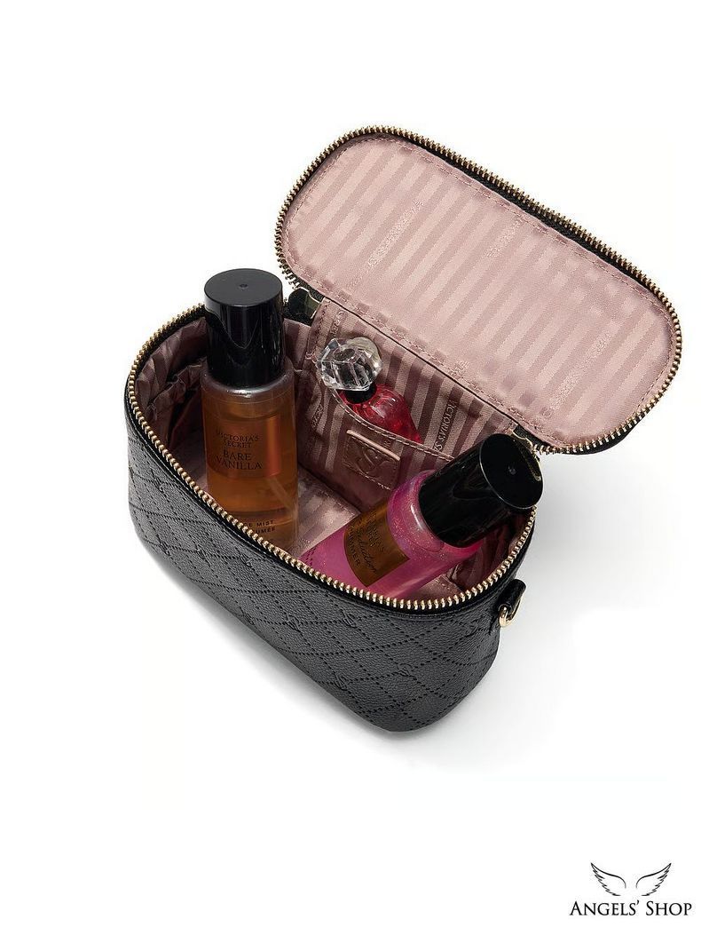 Сумка чёрная Train Case Crossbody Bag черный