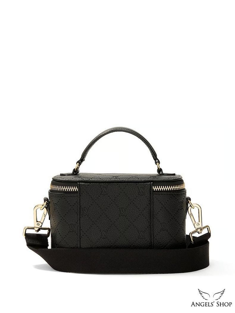 Сумка чёрная Train Case Crossbody Bag черный