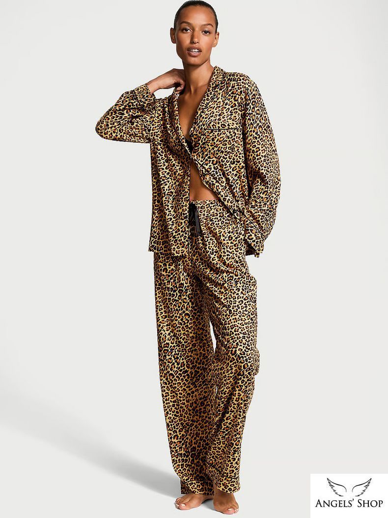 Фланелевая пижама Flannel Long Pajama Set, M