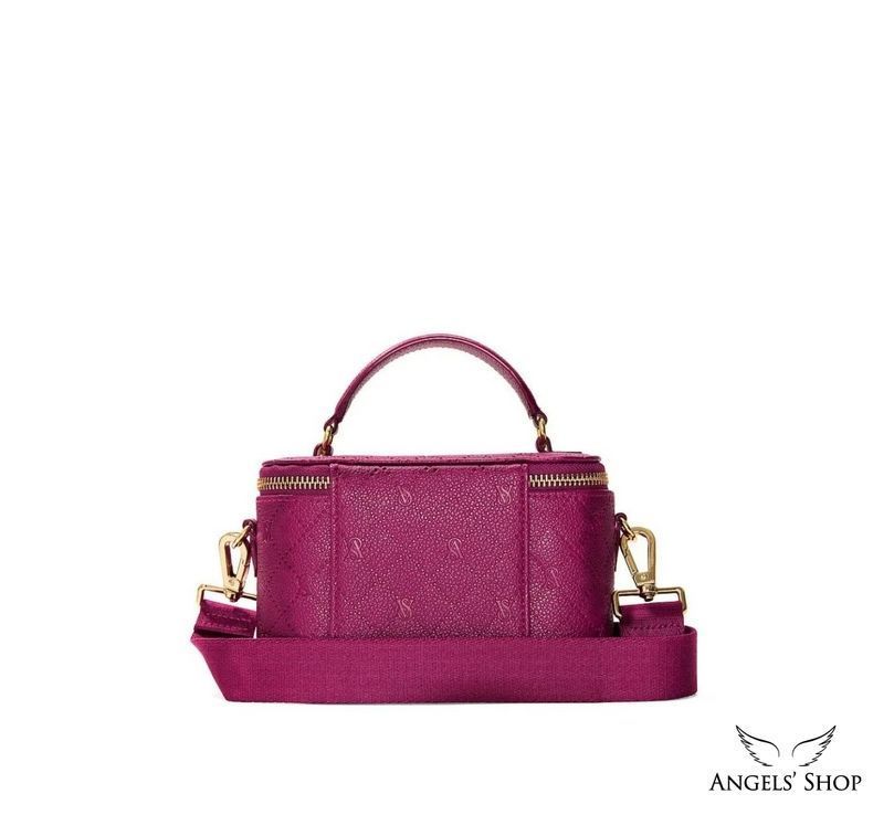 Сумка марсала Train Case Crossbody Bag рожевий