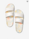 Белые пляжные шлепанцы Victoria’s Secret Pink Double Strap Slides Sandals, S