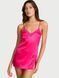 Сатинова нічна сорочка Tease Satin Lace-Trim Mini Slip Dress