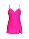 Сатинова нічна сорочка Tease Satin Lace-Trim Mini Slip Dress