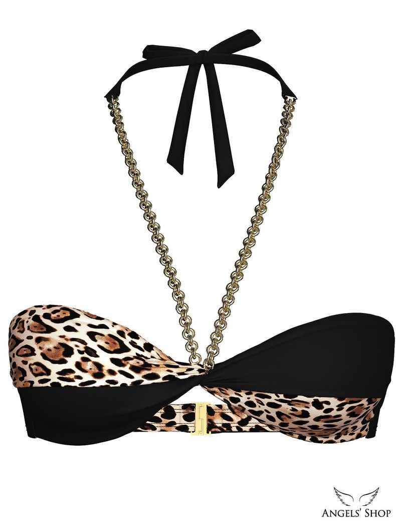 Роздільний купальник Chains Halter Bandeau Bikini Victoria's Secret