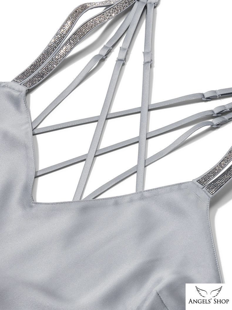 Сатиновий пеньюар Gradient Shine Strap Satin Slip Dress Victoria's Secret