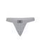 Комплект білизни Shine Cotton Wireless Plunge Bralette & Shine V-String Panty сірий
