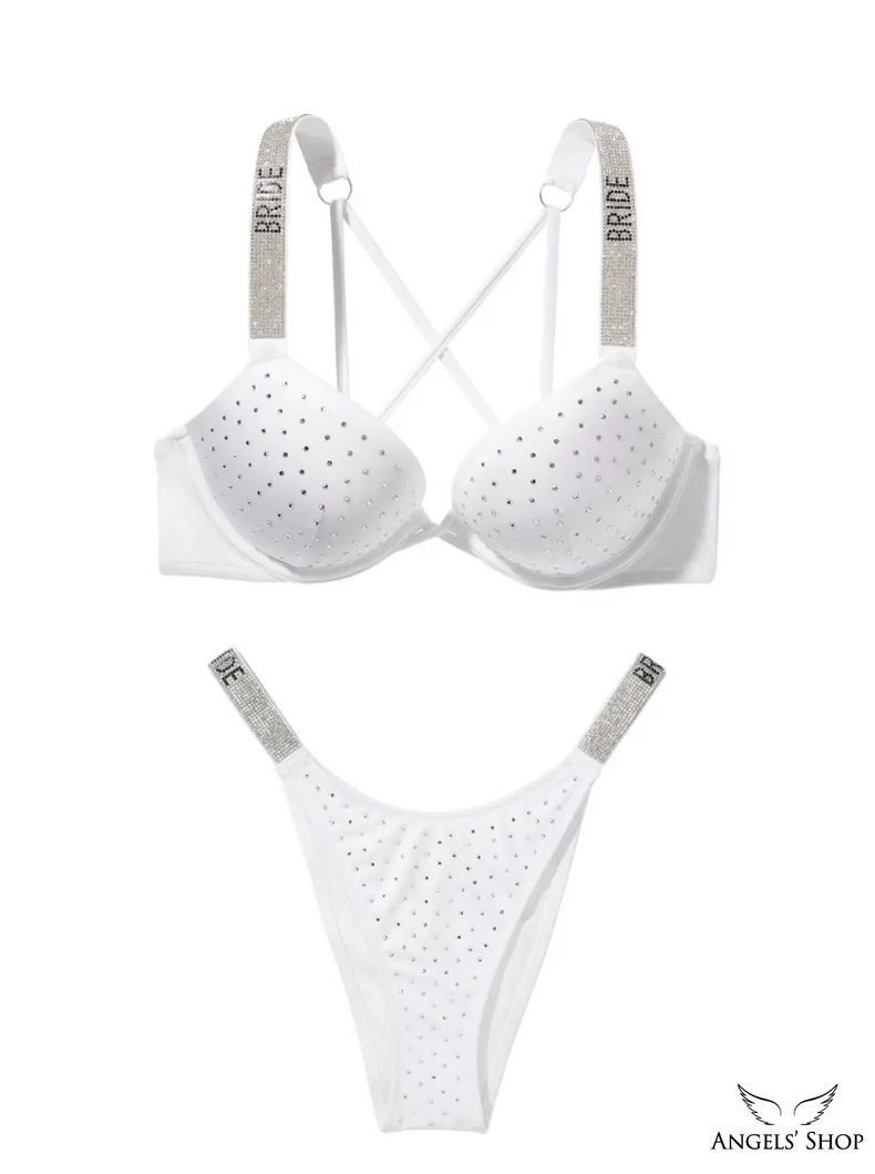 Раздельный купальник Shine Strap Bombshell Push-Up Bikini Victoria's Secret