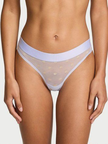 Трусики-стрінги Sheer Heritage Shimmer Thong Panty