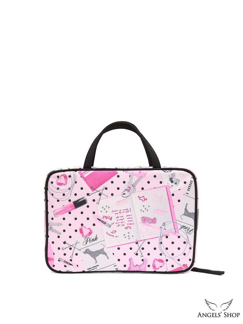Дорожня косметичка з принтом Travel Toiletry Bag з прінтом