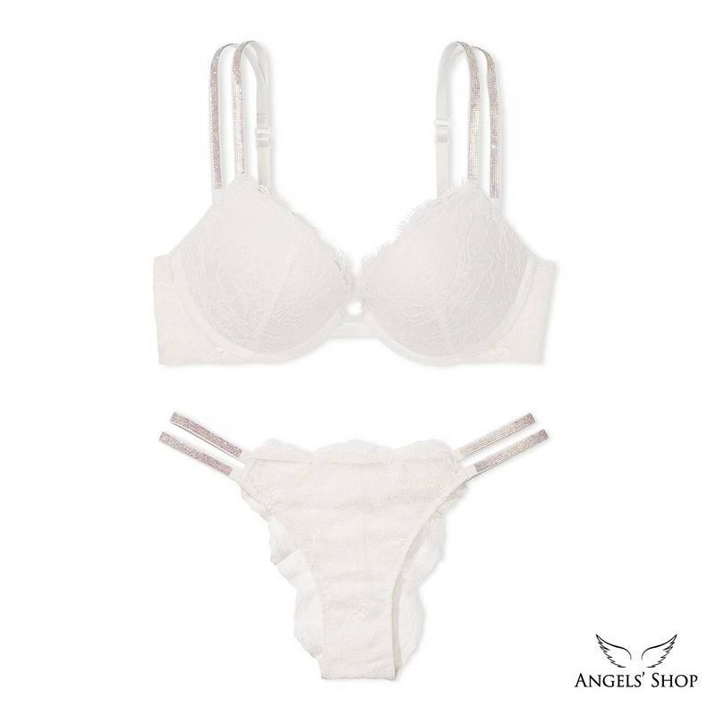 Комплект белья Double Shine Strap Lace Victoria's Secret