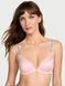 Рожевий бюстгальтер Logo Shine Strap Lightly Lined Low-Cut Demi Bra рожевий