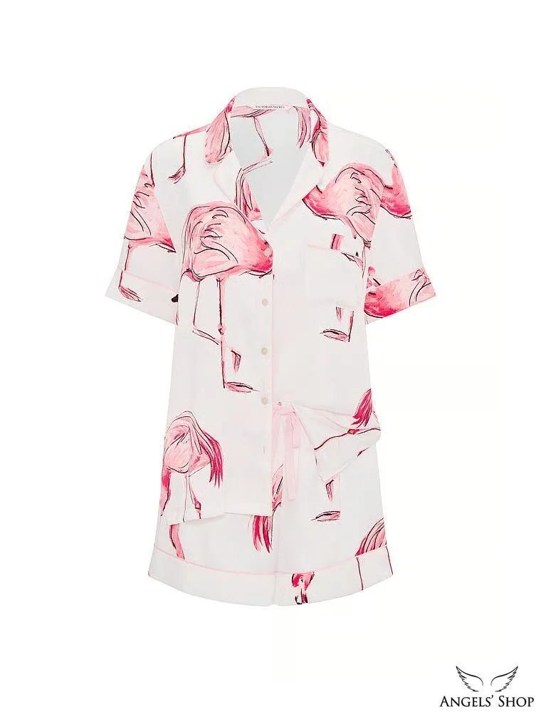Пижама Signature Satin Short Pajama Set