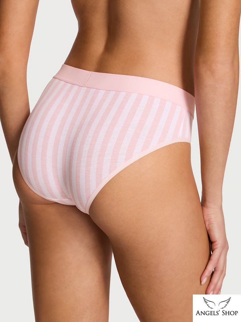 Трусики‑сліпи Logo Cotton Shine Patch Hiphugger Panty Victoria&rsquo;s Secret