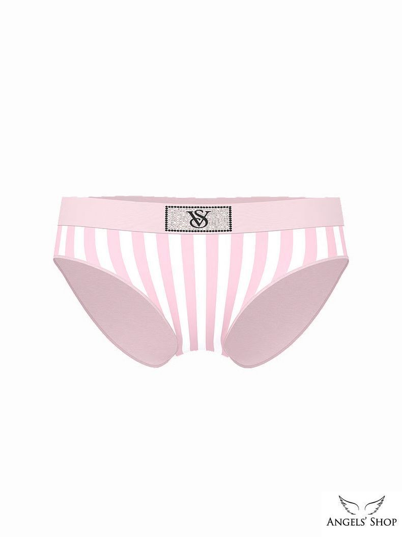 Трусики‑сліпи Logo Cotton Shine Patch Hiphugger Panty Victoria&rsquo;s Secret