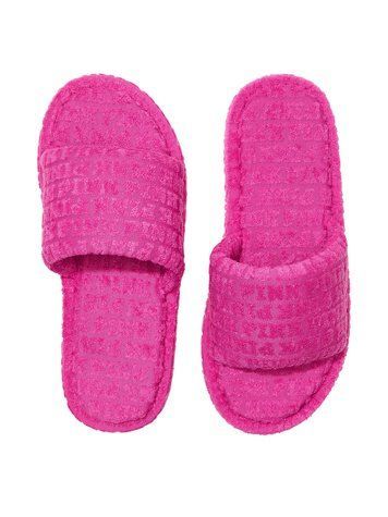 Тапочки Pink Terry Slides
