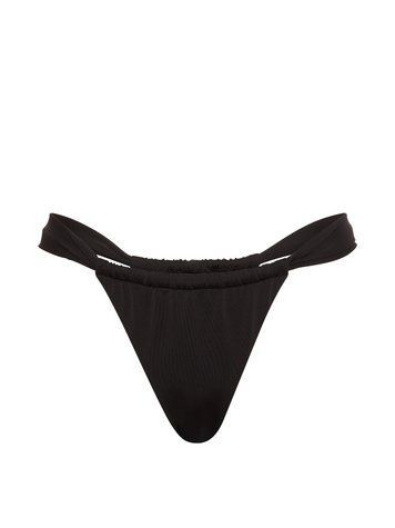 Плавки Adjustable Ruched Thong Bikini Bottom Victoria's Secret
