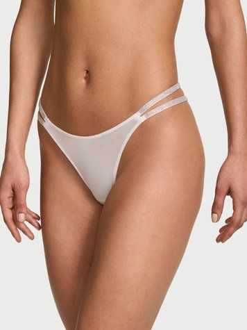 Трусики-бразиліани Gradient Double Shine Strap Brazilian Panty