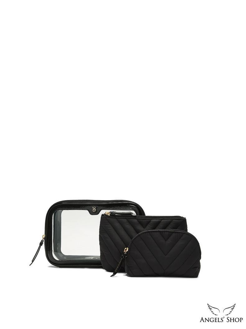 Косметичка 3-Piece Makeup Bag Victoria's Secret