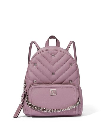 Розовый рюкзак Victoria’s Secret The Victoria Small Backpack