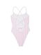 Суцільний купальник у рожеву смужку Victoria's Secret Essential Scoop One-Piece Swimsuit, L