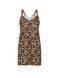 Сатиновий пеньюар Shine Strap Satin Slip Victoria's Secret леопардовий