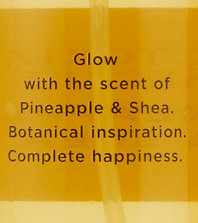 Парфюмированый мист для тела Pineapple & Shea от Victoria's Secret
