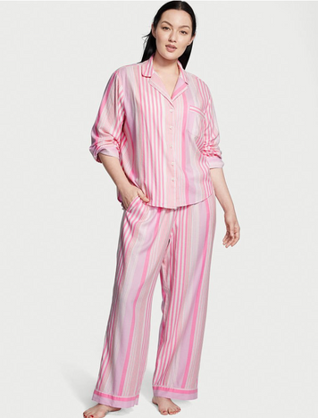 Фланелева піжама Victoria's Secret Flannel PJ Set, L
