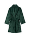 Изумрудный плюшевый халат Victoria’s Secret Logo Short Cozy Robe, M\L