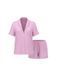 Сатиновая пижама Glazed Satin Heart Short Pajama Set Victoria's Secret