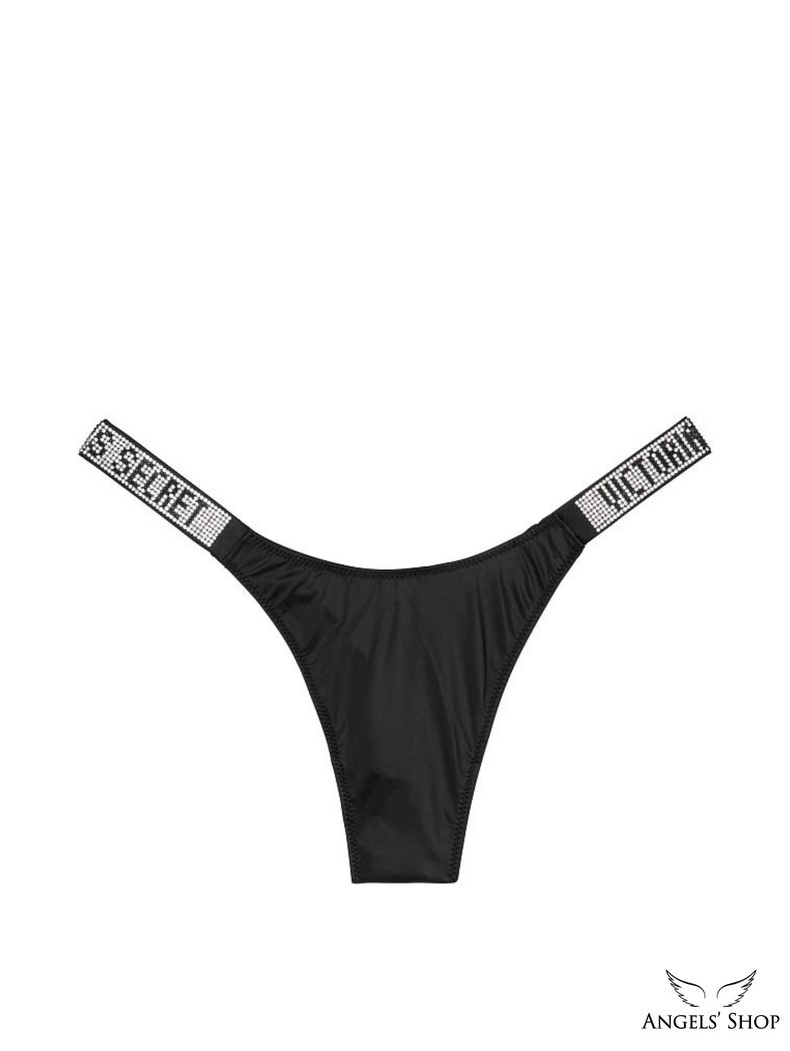 Жіночі трусики зі стразами Victoria's Secret Shine Strap Thong Panty, L