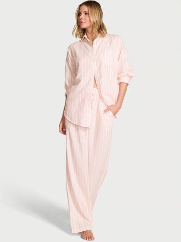 Піжама Flannel Oversized Long Pajama Set