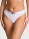 Трусики-стрінги Logo Cotton Heart Shine Patch Thong Panty Victoria's Secret