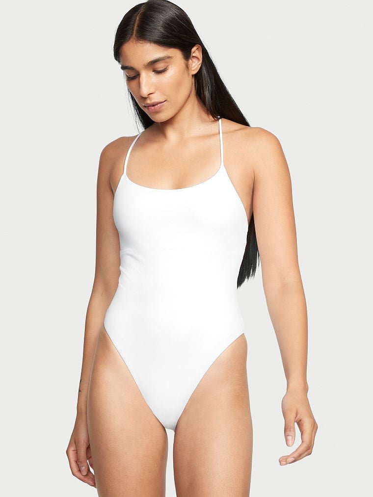 Суцільний купальник Victoria's Secret Essential Scoop One-Piece Swimsuit, L