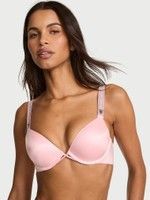 Бюстгальтер Heritage Stripe Shine Strap Push-Up Bra розовый