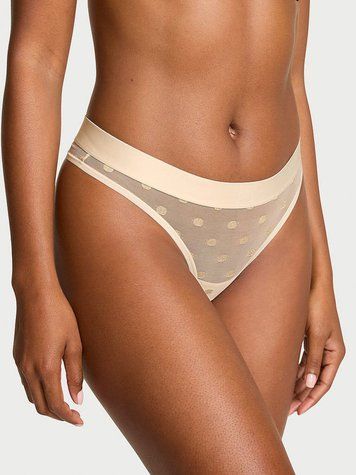 Трусики-стрінги Sheer Heritage Shimmer Thong Panty
