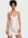 Сатиновий пеньюар Satin Open-Back Slip Dress Victoria's Secret