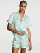 Сатинова піжама Signature Satin Short Pajama Set Victoria's Secret