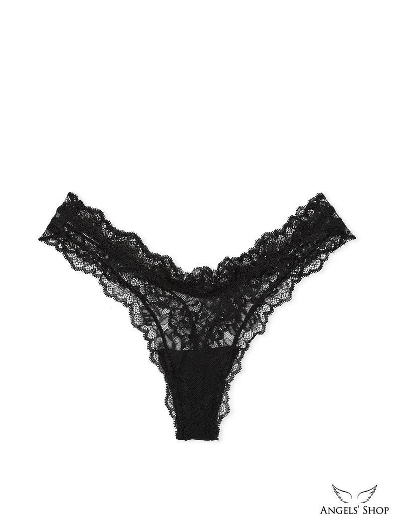 Трусики-стрінги Rose Lace High-Leg Thong Panty