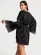 Сатиновый халат Satin & Lace Trim Robe