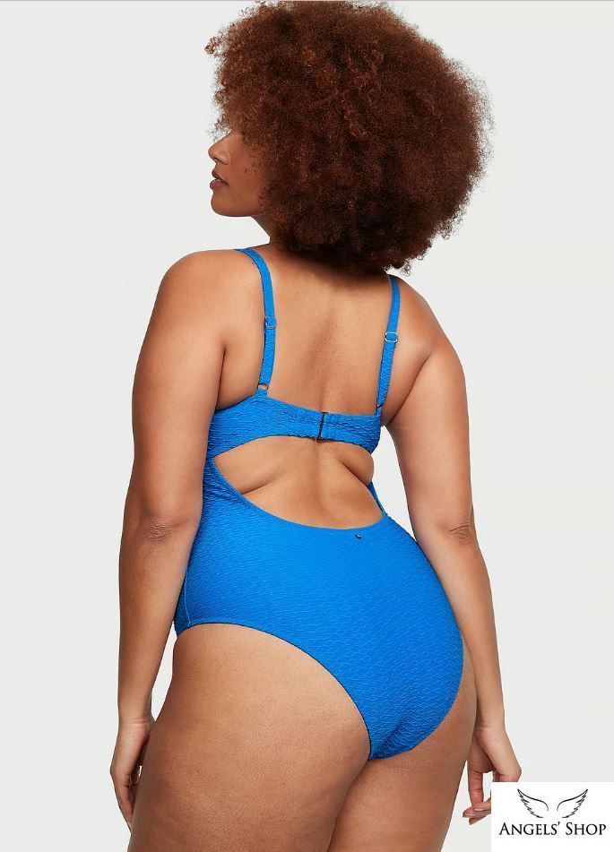 Синий cдельный купальник Victoria's Secret, XS