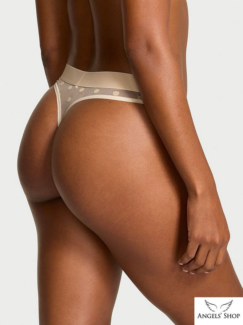 Трусики-стринги Sheer Heritage Shimmer Thong Panty, L