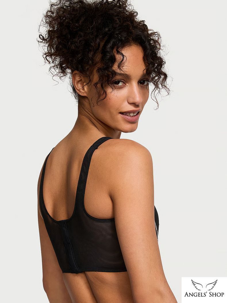 Бюстье Sheer Shine Corset Top Victoria's Secret