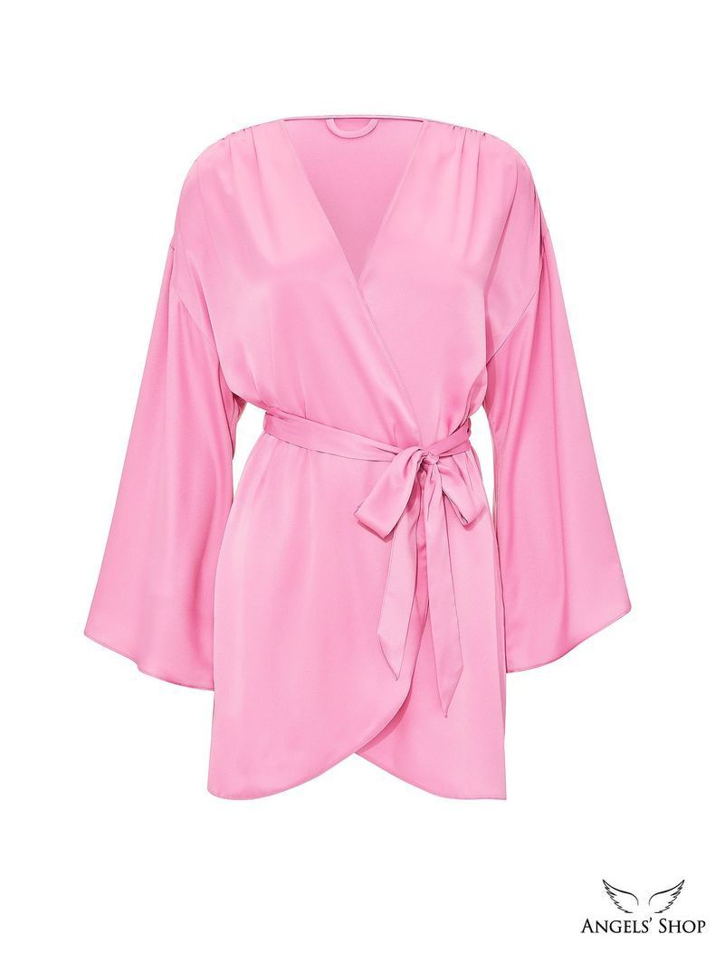 Сатиновий халат Satin Short Robe Victoria&rsquo;s Secret