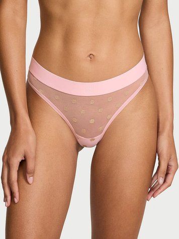 Трусики-стрінги Sheer Heritage Shimmer Thong Panty