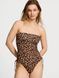 Купальник леопард Essential Strapless Ruched One-Piece Swimsuit, S