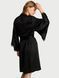 Сатиновий халат Satin Rose Lace-Trim Midi Robe Victoria's Secret