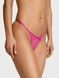 Трусики-стрінги Rose Lace Strappy Cut-Out V-String Panty рожевий